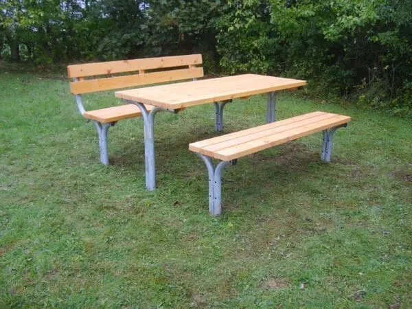 Bord i furu, för nedgjutning - Bild 2