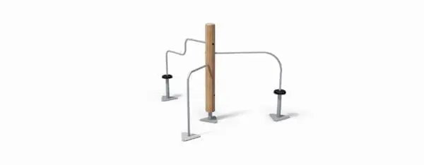 SAULTY - TRIPOD - kullerbyttstativ för ytmontering