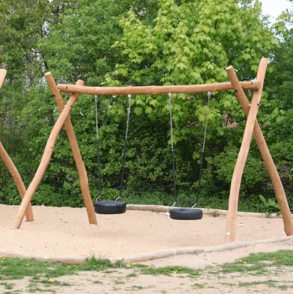 Robinia A-gunga med 2 däckgungor - Bild 2