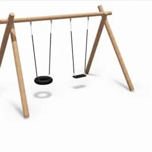 Robinia A-gunga med 1 däckgunga och 1 säkerhetssits
