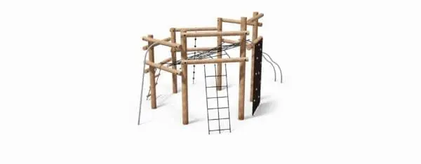 Robinia 6 kantigt klättersystem