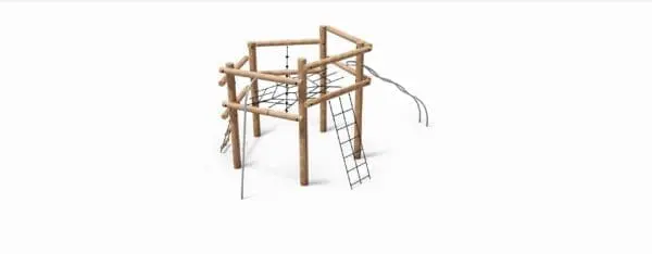 Robinia 5 kantigt klättersystem