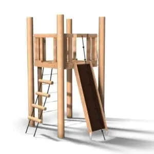Robinia 4 klättersystem med golv