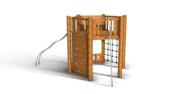 Robinia 6 klättersystem m. golv