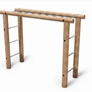 Robiniaram med armgång