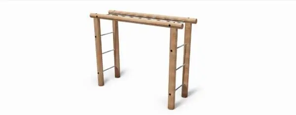 Robiniaram med armgång