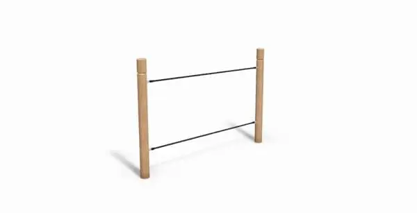 Balansgång med rep