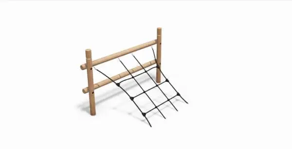 Uppgång med lutandet nät
