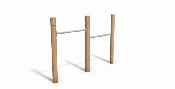 Kullerbyttstativ 2 fack H: 130 cm