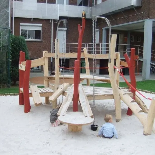 Sandbyggarbetsplats - Bild 3