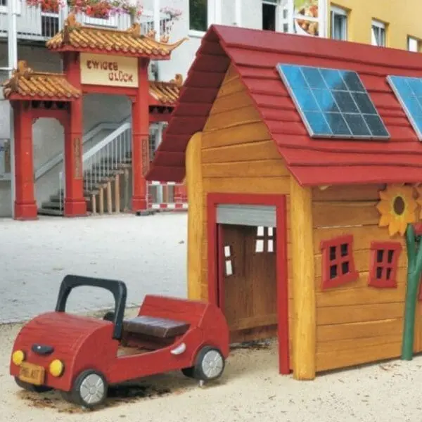 Lekhus solcellsgarage - Bild 3
