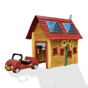 Lekhus solcellsgarage
