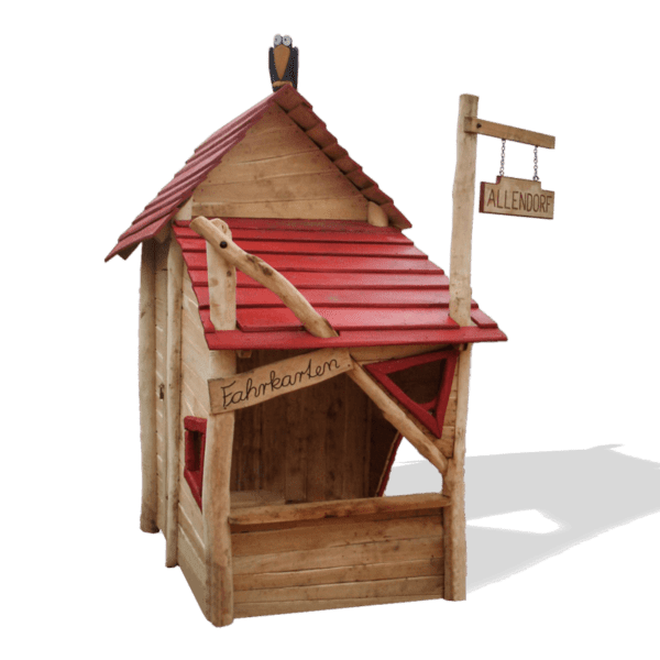 Tågstation lekhus