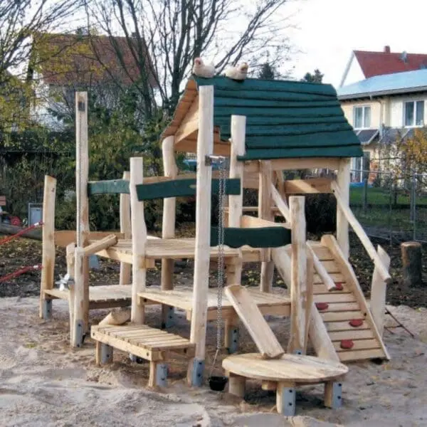 Wendy house med sandlada - Bild 3