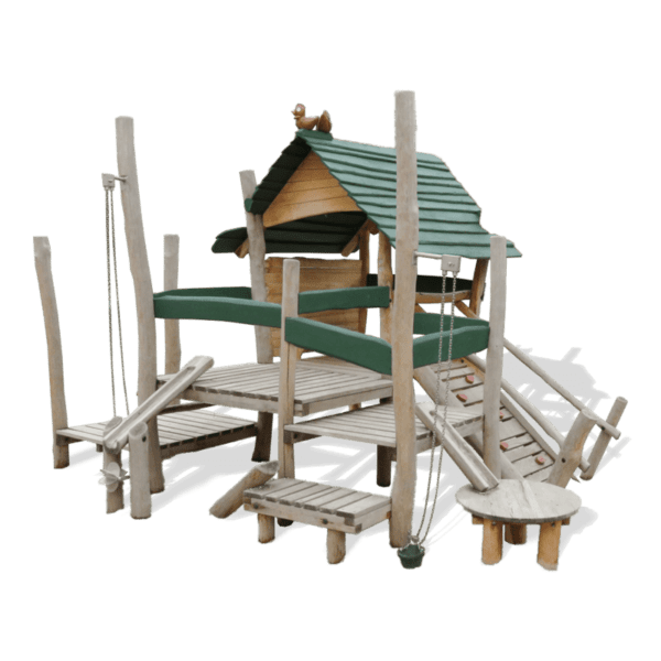 Wendy house med sandlada