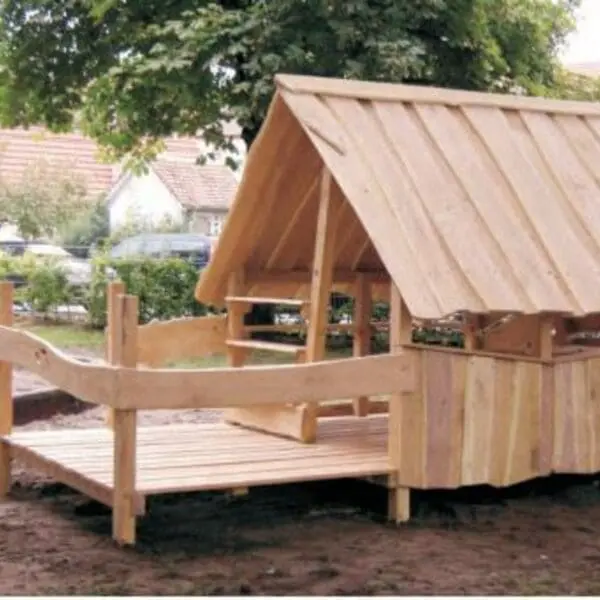 Wendy house med terrass - Bild 2