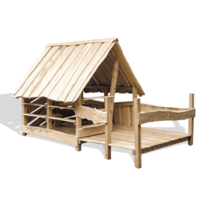Wendy house med terrass