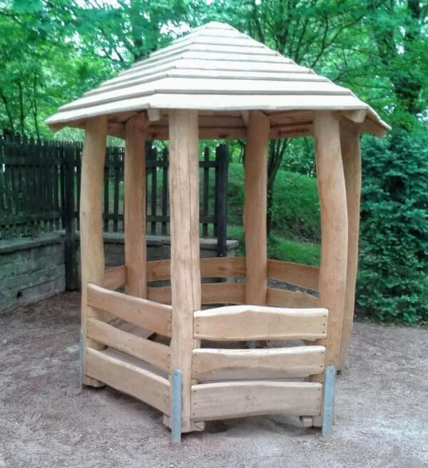 Hexagonpaviljong - Bild 2