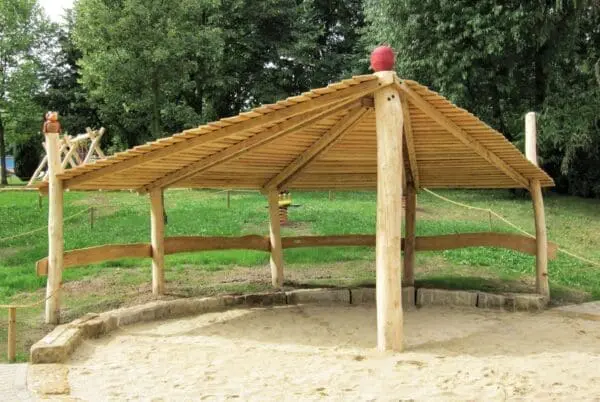 Pergola med solskydd - Bild 2