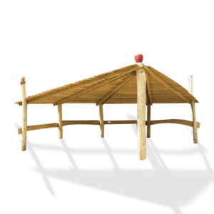 Pergola med solskydd