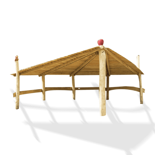 Pergola med solskydd