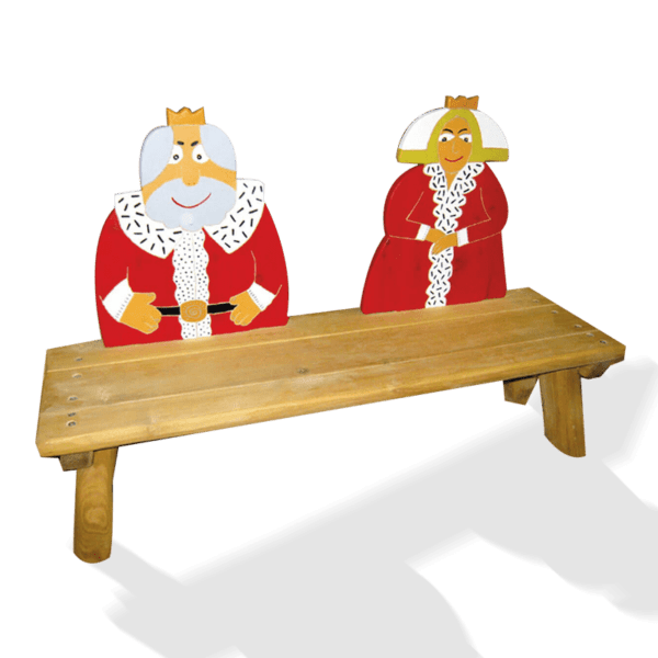 Kungaparets romantiska bänk