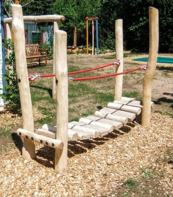 Gungande gångbro - Bild 2
