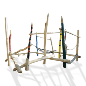 De färgade pennornas skog  - balansbana