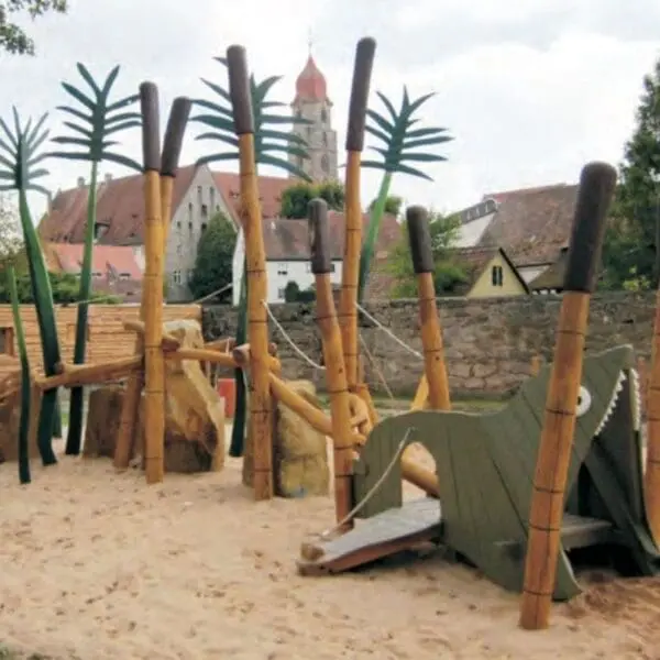 Palmernas väg - balansbana - Bild 3