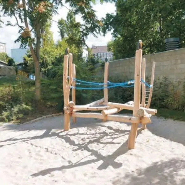 Klätterkorg med liggande nät - Bild 3