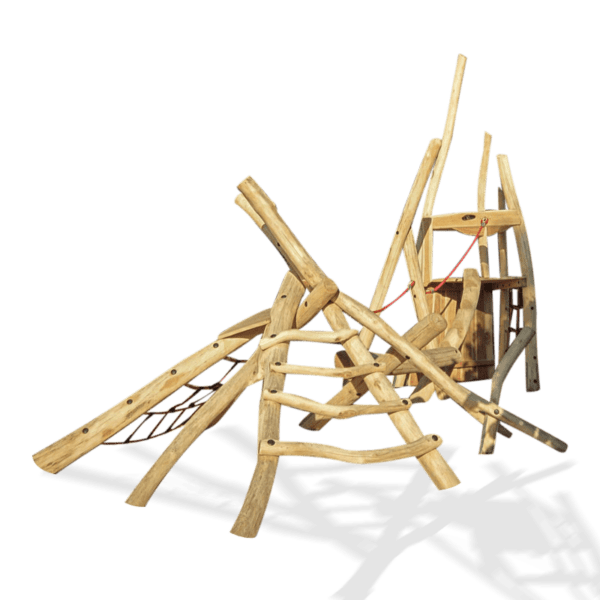 Tipi klätterställning med nät