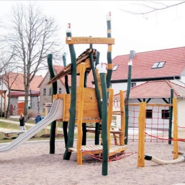 Hönsgården klätterställning - Bild 3