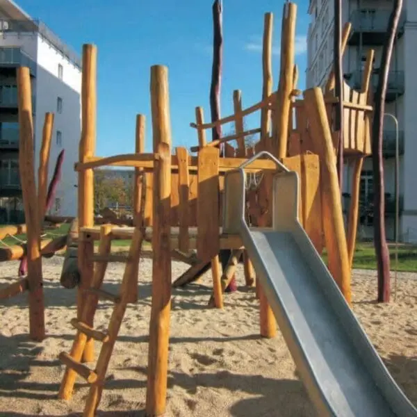 Klätterskogen Pegasus med rutsch - Bild 4