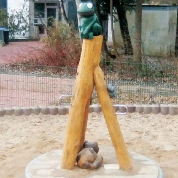 Karusell roterande grodan - Bild 3