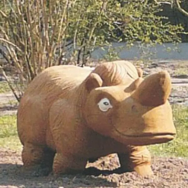 Leende noshörningen - Bild 3