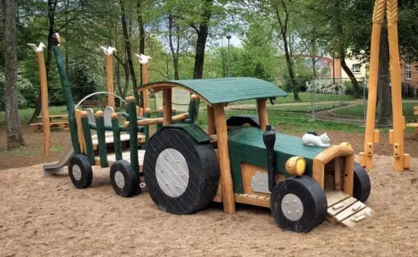 Traktor med släp - Bild 2