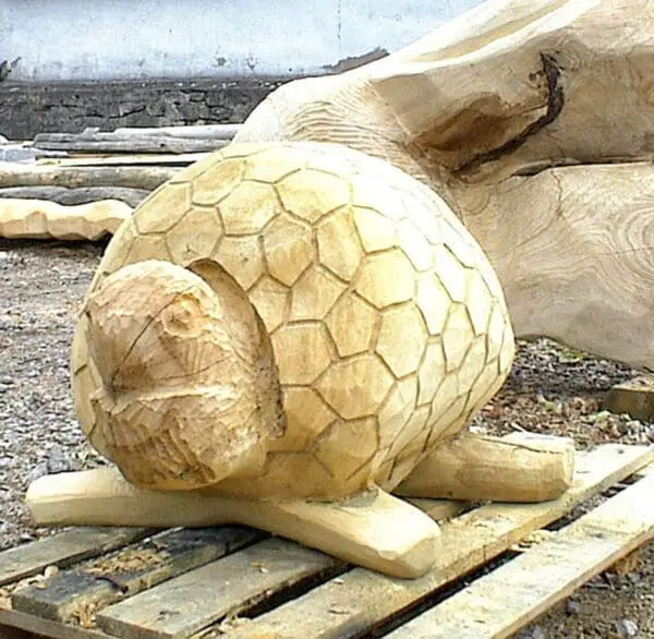 Sköldpaddskulptur - Bild 2
