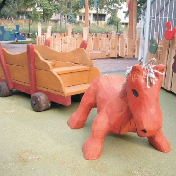 Häst med vagn 2 - Bild 3
