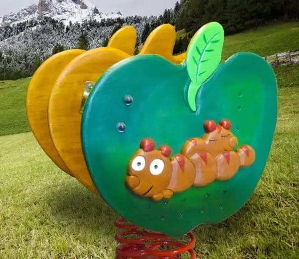 Dubbelt gungdjur äpple - Bild 2