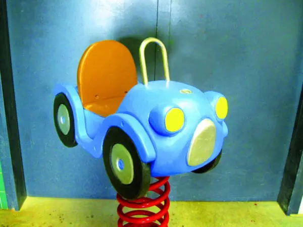 Gungdjur den blåa bilen - Bild 3