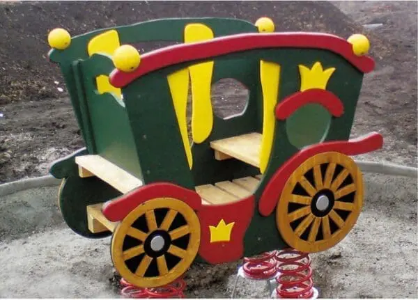 Gungdjuret den lilla vagnen - Bild 2