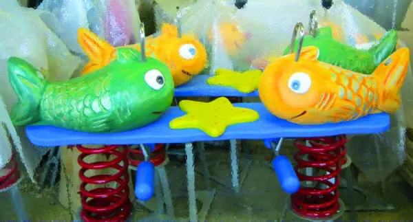 Dubbelvippin fiskparet - Bild 3