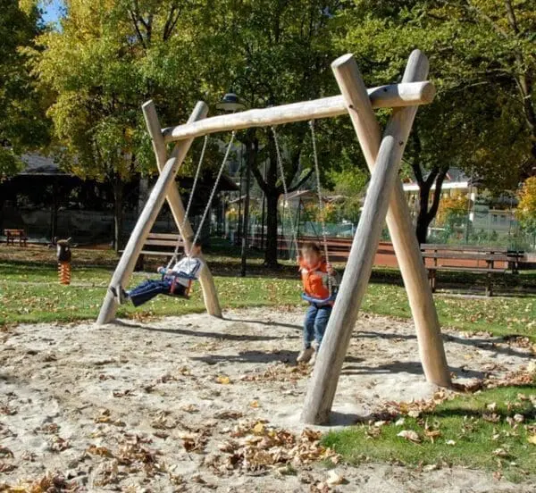 Dubbelgunga för små barn H: 2,0 / 2,5 / 3,0 m - Bild 2