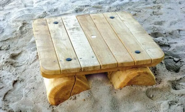 Litet fyrkantigt sandbord - Bild 2