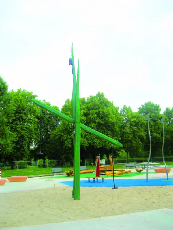Hög gungbräda som grässtrå - Bild 3