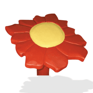 Sandbordet blomman (röd)