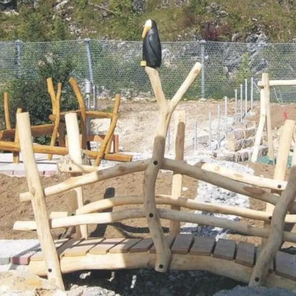 Böjd gångbro - Bild 3