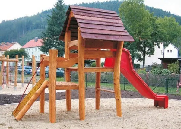 Rutschtorn med plattform - Bild 2