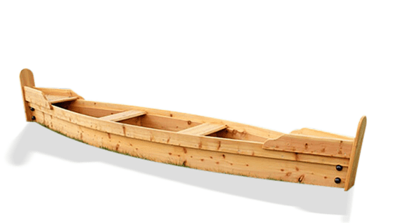 Kanot i robinia.
