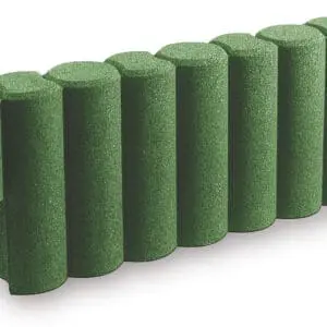 Gummikant palisadelook Grøn Ø15cm, L115cm, H40cm